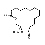 CAS#: 79064-89-4, 2-Methyl-1,4-dioxacycloheptadecane-5,17-dione