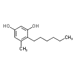 CAS#: 790699-44-4, 4-Hexyl-5-methyl-1,3-benzenediol