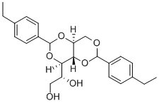 CAS 登录号：79072-96-1， 1,3:2,4-二-O-(对乙基苄亚基)-D-山梨糖醇