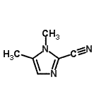 CAS#: 79080-37-8, 1,5-Dimethyl-1H-imidazole-2-carbonitrile
