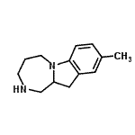 CAS#: 791006-32-1, 9-Methyl-2,3,4,5,11,11a-hexahydro-1H-[1,4]diazepino[1,2-a]indole