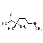 CAS 登录号：791008-82-7， N<sup>5</sup>,2-二甲基-L-鸟氨酸