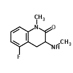CAS#: 791028-39-2, 5-Fluoro-1-methyl-3-(methylamino)-3,4-dihydro-2(1H)-quinolinone