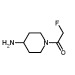 CAS#: 791061-33-1, 1-(4-Amino-1-piperidinyl)-2-fluoroethanone