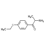 CAS 登录号：791062-97-0， 2-氨基-1-[4-(乙硫基)苯基]-1-丙酮