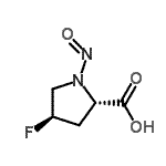 CAS#: 79108-49-9, (4R)-4-Fluoro-1-nitroso-L-proline