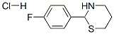 CAS 登录号：79128-43-1， 2-(4-氟苯基)-1,3-噻嗪烷盐酸盐