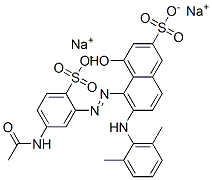 CAS#: 79135-95-8, Disodium 5-[2-(5-Acetamido-2-Sulfonatophenyl)Hydrazinyl]-6-(2,6-Dimethylphenyl)Imino-4-Oxonaphthalene-2-Sulfonate