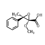 CAS#: 791532-50-8, (2R,3R)-2-Methoxy-3-methyl-3-phenyl-2-oxiranecarboxylic acid