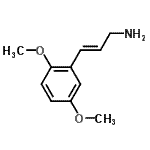 CAS#: 791563-64-9, (2E)-3-(2,5-Dimethoxyphenyl)-2-propen-1-amine