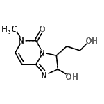 CAS#: 791617-85-1, 2-Hydroxy-3-(2-hydroxyethyl)-6-methyl-2,6-dihydroimidazo[1,2-c]pyrimidin-5(3H)-one