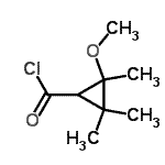 CAS 登录号：79163-54-5， 2-甲氧基-2,3,3-三甲基环丙烷羰基氯化物