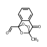 CAS#: 791638-37-4, 9-Methyl-8-oxo-10,11,12-trioxatricyclo[7.2.1.0<sup>2,7</sup>]dodeca-2,4,6-triene-1-carbaldehyde