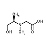 CAS#: 791643-69-1, N-[(2R)-1-Hydroxy-2-propanyl]-N-methylglycine