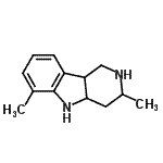 CAS#: 791720-10-0, 3,6-Dimethyl-2,3,4,4a,5,9b-hexahydro-1H-pyrido[4,3-b]indole