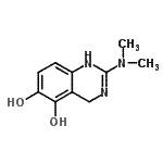 CAS 登录号：791735-59-6， 2-(二甲基氨基)-1,4-二氢-5,6-喹唑啉二醇