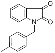 CAS#: 79183-26-9, 1-(4-Methylbenzyl)-1H-Indole-2,3-Dione