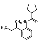 CAS#: 791841-35-5, N-(2-sec-Butylphenyl)cyclopentanecarboxamide