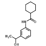 CAS#: 791842-23-4, N-[3-(1-Hydroxyethyl)phenyl]cyclohexanecarboxamide