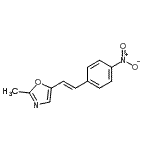 CAS#: 791852-65-8, 2-Methyl-5-[(E)-2-(4-nitrophenyl)vinyl]-1,3-oxazole