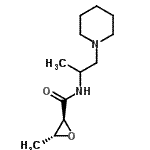 CAS#: 791855-86-2, (2S,3R)-3-Methyl-N-[1-(1-piperidinyl)-2-propanyl]-2-oxiranecarboxamide