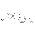 CAS#: 792153-90-3, 1-(6-Methoxy-2-methyl-1,2,3,4-tetrahydro-2-naphthalenyl)-N-methylmethanamine