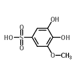CAS 登录号：792868-86-1， 3,4-二羟基-5-甲氧基苯磺酸