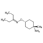 CAS#: 792914-49-9, cis-1-Methyl-4-[(3-pentanylideneamino)oxy]cyclohexanamine
