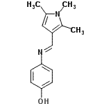 CAS#: 792945-86-9, 4-{(E)-[(1,2,5-Trimethyl-1H-pyrrol-3-yl)methylene]amino}phenol