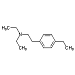 CAS#: 793609-33-3, N,N-Diethyl-2-(4-ethylphenyl)ethanamine