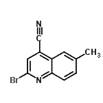 CAS#: 793619-69-9, 2-Bromo-6-methyl-4-quinolinecarbonitrile