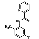 CAS 登录号：793730-31-1， N-(5-氟-2-甲基苯基)-2-吡啶甲酰胺