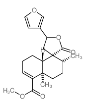 CAS#: 79405-82-6, Methyl (4aS)-5'-Furan-3-Yl-6,8a-Dimethyl-2'-Oxospiro[3,4,4a,6,7,8-Hexahydronaphthalene-5,3'-Oxolane]-1-Carboxylate