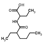 CAS 登录号：794475-54-0， 2-[(2-乙基己酰)氨基]丁酸