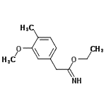 CAS#: 794490-09-8, Ethyl 2-(3-methoxy-4-methylphenyl)ethanimidate
