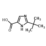 CAS#: 794495-32-2, 2-(2-Methyl-2-propanyl)-1H-imidazole-5-carboxylic acid