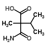CAS#: 794586-55-3, 2-Carbamoyl-2,3-dimethylbutanoic acid