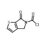 CAS#: 79472-38-1, 6-Oxo-4,6-dihydro-5H-thieno[2,3-c]pyrrole-5-carbonyl chloride
