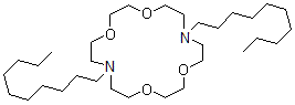 CAS 登录号：79495-97-9， 1,10-二癸基-1,10-二氮杂-18-冠醚-6