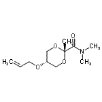 CAS#: 795302-08-8, cis-5-(Allyloxy)-N,N,2-trimethyl-1,3-dioxane-2-carboxamide