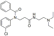 CAS#: 79565-71-2, N-(3-Chlorophenyl)-N-[3-(2-Diethylaminoethylamino)-3-Oxopropyl]Benzamide