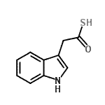 CAS#: 79582-53-9, 1H-Indol-3-ylethanethioic S-acid