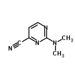CAS 登录号：79605-00-8， 2-(二甲基氨基)-4-嘧啶甲腈