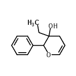 CAS#: 796076-93-2, 3-Ethyl-2-phenyl-3,4-dihydro-2H-pyran-3-ol