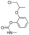 CAS 登录号：79637-88-0， [2-(1-氯丙-2-基氧基)苯基]N-甲基氨基甲酸酯