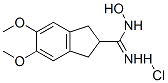 CAS#: 79660-76-7, N'-Hydroxy-5,6-Dimethoxy-2,3-Dihydro-1H-Indene-2-Carboximidamide Hydrochloride