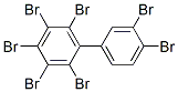 CAS#: 79682-25-0, 1,2,3,4,5-Pentabromo-6-(3,4-Dibromophenyl)Benzene