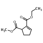 CAS#: 796863-39-3, 2-Ethyl 1-methyl 2-cyclopentene-1,2-dicarboxylate