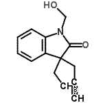 CAS#: 797051-85-5, 3-Ethyl-1-(hydroxymethyl)-3-(2-propyn-1-yl)-1,3-dihydro-2H-indol-2-one