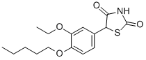 CAS#: 79714-31-1, 5-(3-Ethoxy-4-Pentoxyphenyl)-1,3-Thiazolidine-2,4-Dione